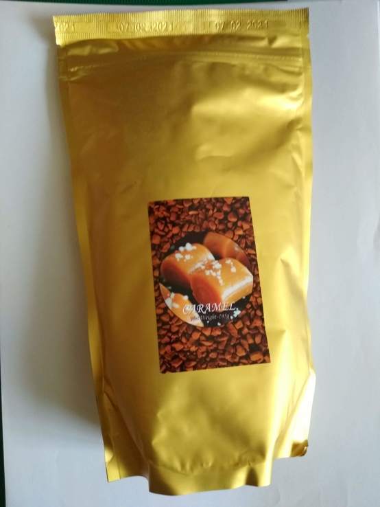 Растворимый кофе ароматизированный "Карамель"