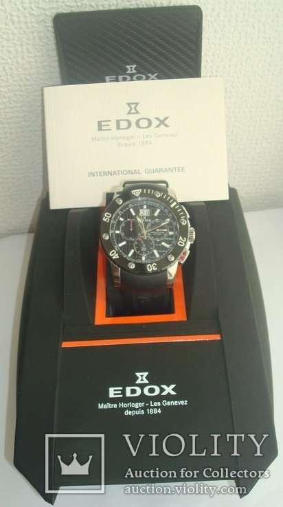 Швейцарские часы EDOX мужские Оригинал EDOX CLASS 1 - N 370223 / 10012, фото №4