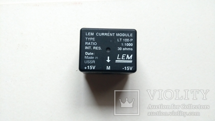 Датчик тока LEM LT 100p+15-15v, фото №2