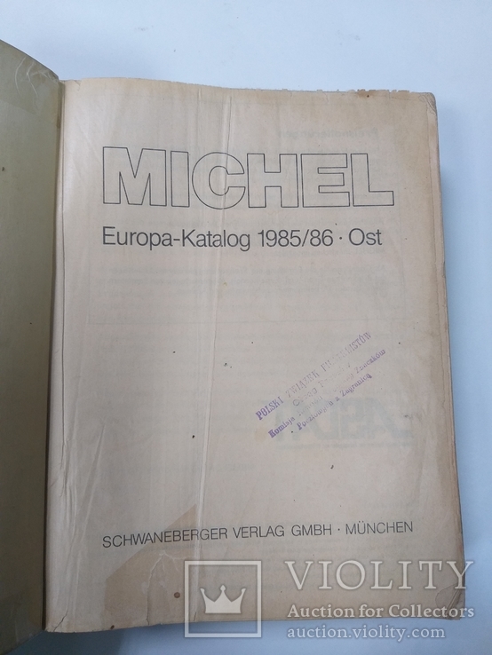 Каталог марок MICHEL 1985/86, фото №4