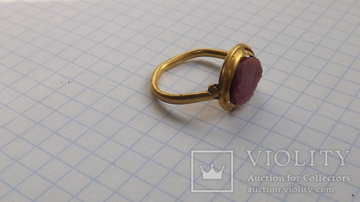 Золотой римский перстень 5,14г, фото №5