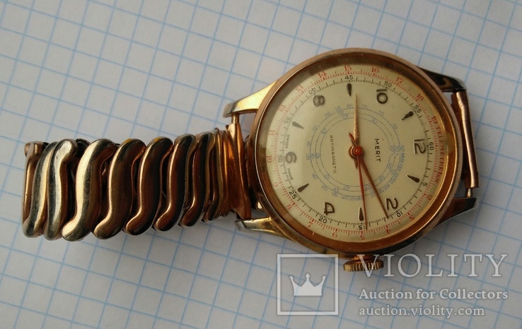 Часы Merit. Sorna watch. Swiss made, фото №5