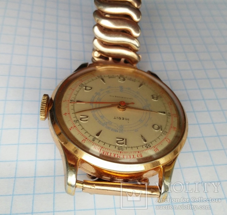 Часы Merit. Sorna watch. Swiss made, фото №6