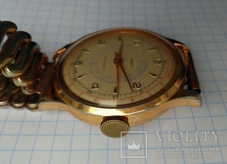 Часы Merit. Sorna watch. Swiss made, фото №7