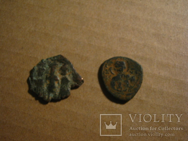 2 монеты византии, фото №2
