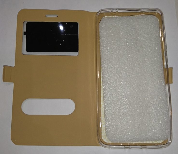 Книга (чехол) Xiaomi Redmi Note 4/Note 4X (золотой), фото №3