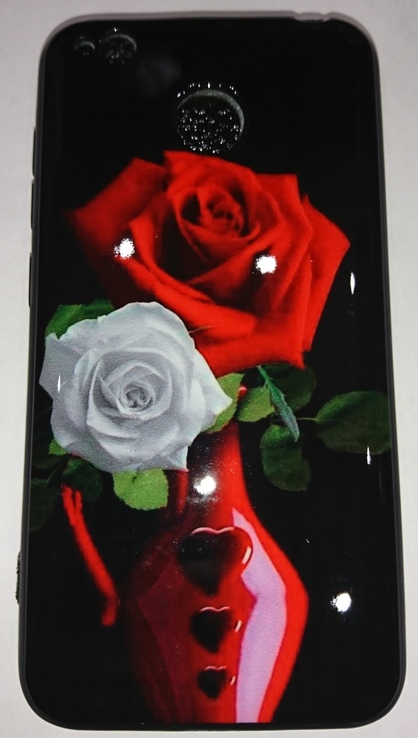 Бампер (чехол) Xiaomi Redmi 4Х (роза)