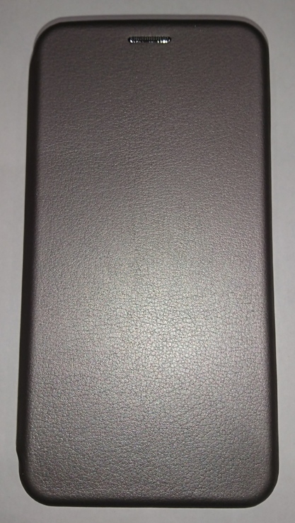 Книга (чехол) Samsung J7 (J710) 2016, серый, фото №2