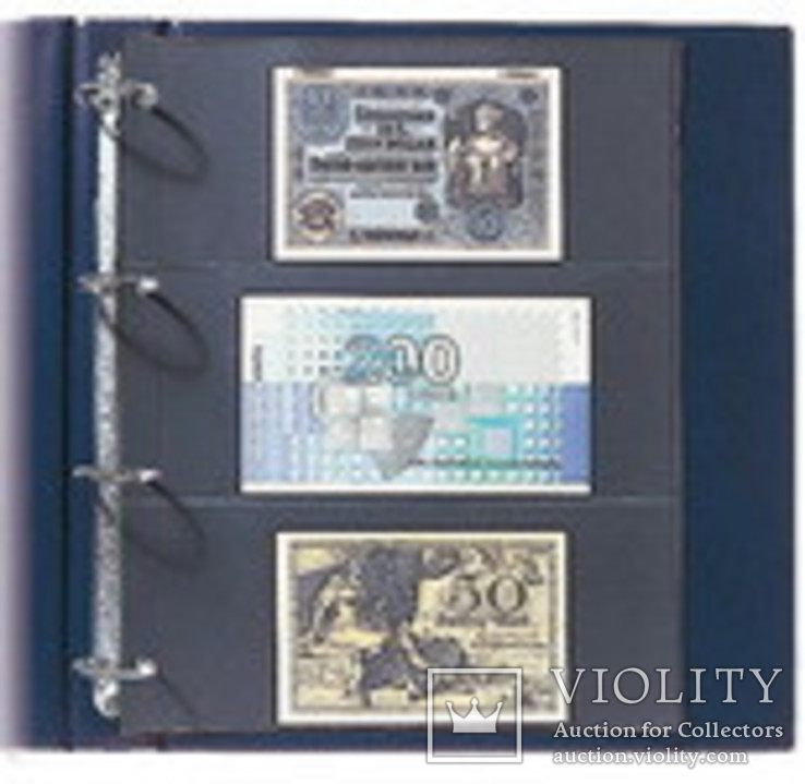 Альбом для банкнот SAFE Professional A4. Красно-коричневый. 4802-5483, фото №3