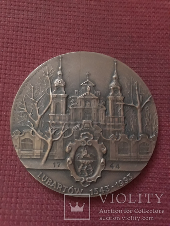 Настольная медаль - монетного двора Польши, фото №4