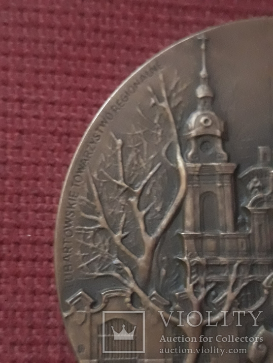 Настольная медаль - монетного двора Польши, фото №5