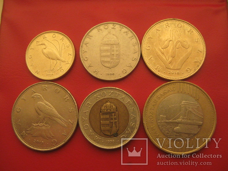Монеты Венгрии, 6 шт., фото №4