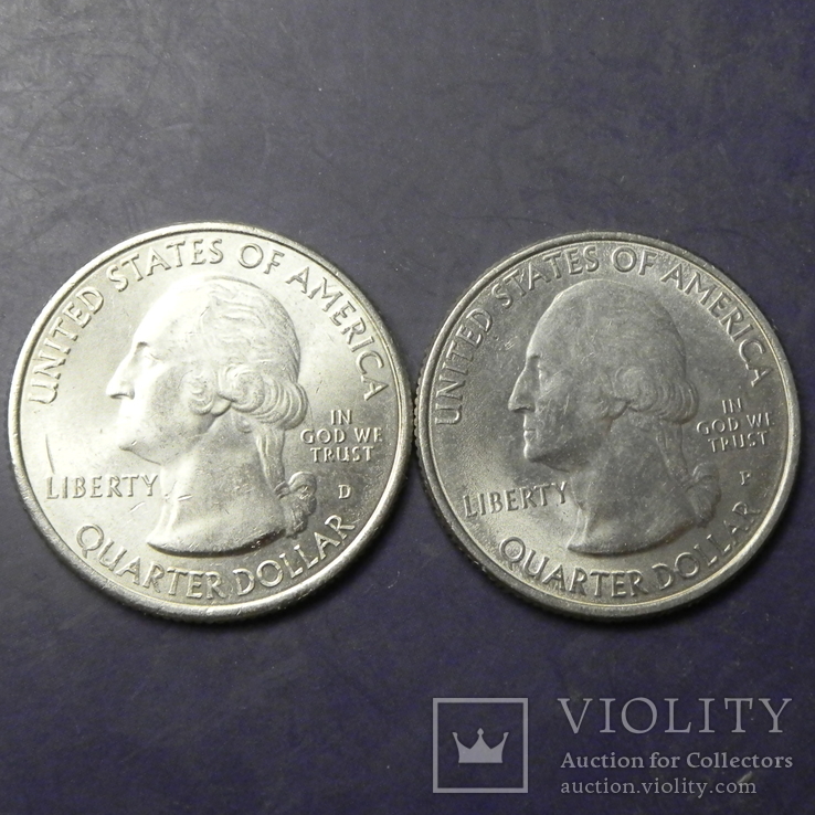 25 центів США 2016 Шоні (два різновиди), фото №3
