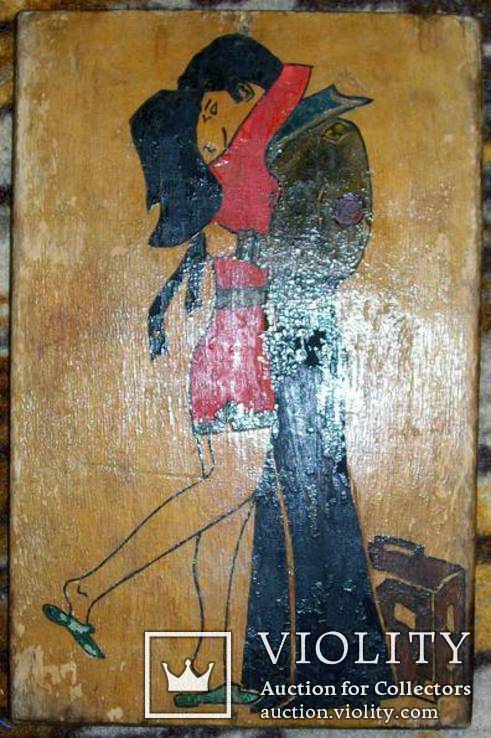 Картина дембельское творчество моряка Краснознаменного Северного флота, photo number 4