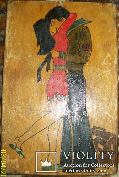 Картина дембельское творчество моряка Краснознаменного Северного флота, photo number 6