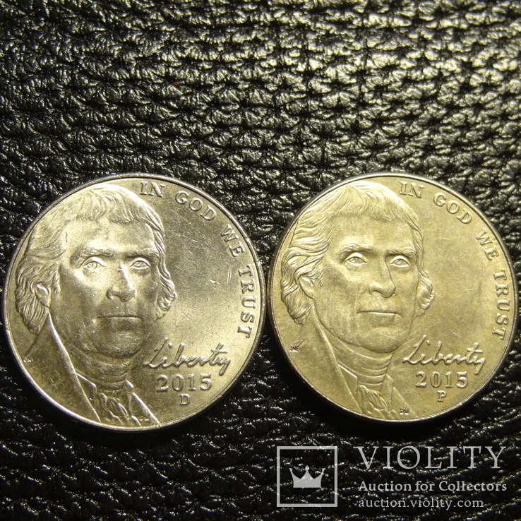 5 центів США 2015 (два різновиди), фото №2