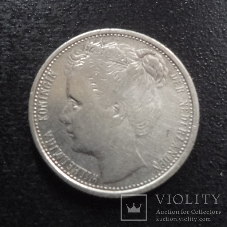 10 центов 1903 Нидерланды серебро    (П.3.6)~, фото №3