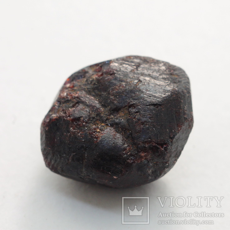 Крупный красивый кристалл граната альмандина 48.24ст 20х18х12мм, фото №3