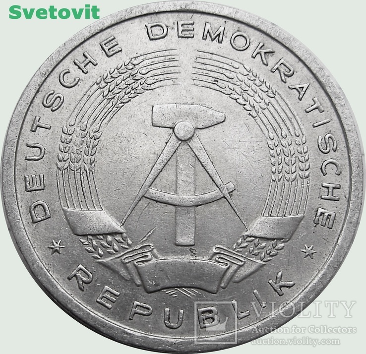 60.Германия - ГДР 1 марка, 1956 год, фото №3