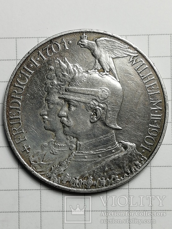 5 марок Пруссия 1901 год
