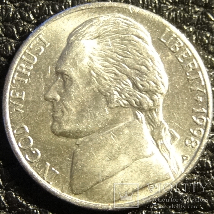 5 центів США 1998 P