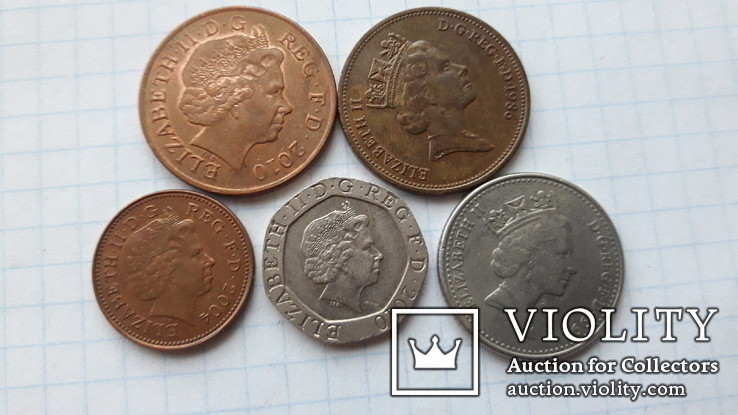 Монеты Великобритании., фото №2