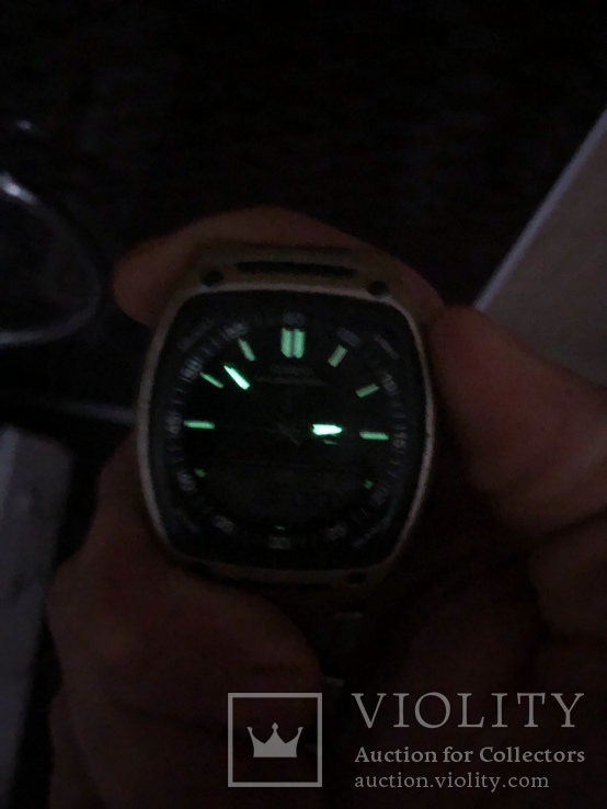 Фирменные часы ‘‘japan movt’’ Casio оригинальный браслет + будильник + мировое время (Сделаны в Китае), фото №9