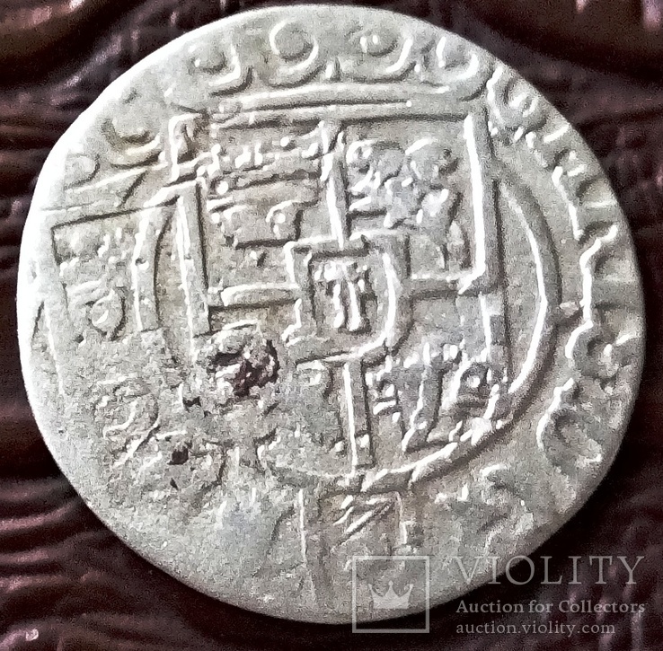 1 1/2 гроша 1634 року. Ельблінг (срібло) окуп. Швеція. Христина, фото №3