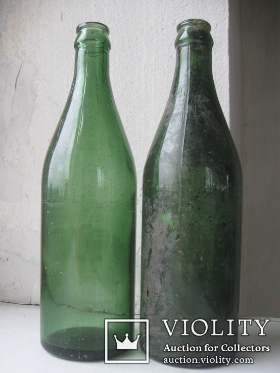 200 шт.послевоенных пивных бутылок(на интерьер), фото №5