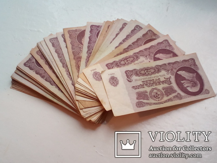 Банкноты номиналом 25 рублей 100 штук, фото №3
