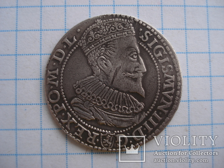 6 грош Сигізмунда ІІІ 1596р.Мальборк, фото №11