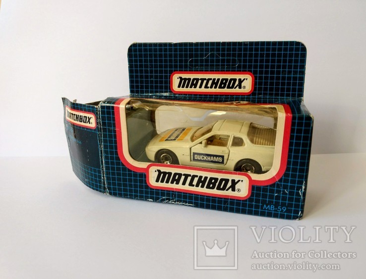 Машинка Porsche 944 Turbo MB 59 Matchbox 1987 Macau 1/57, фото №12