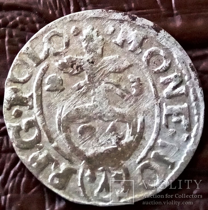 1 1/2 гроша  коронних 1623 року. Польща (срібло), фото №2