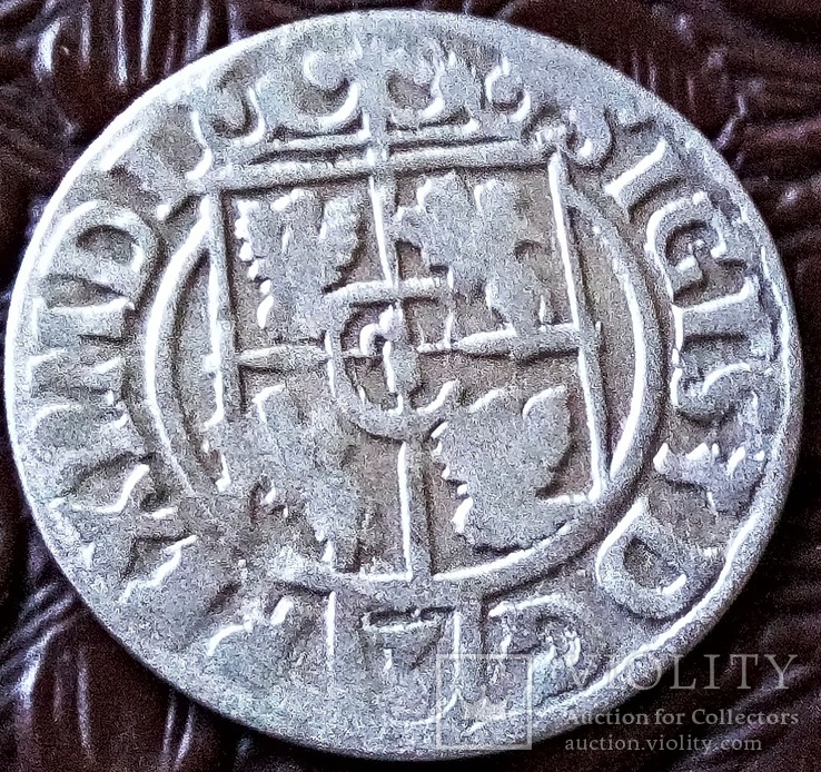 1 1/2 гроша 1622 року (2 подвійна). Польща  (срібло ), фото №3