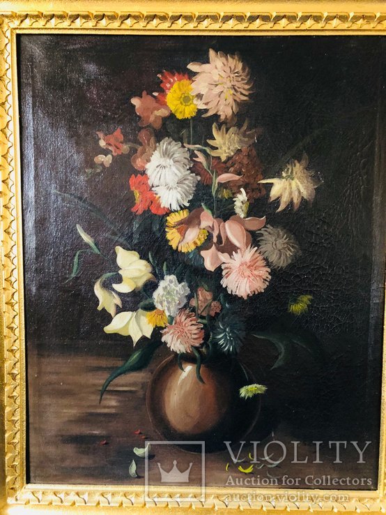Картина Ваза с цветами, фото №3