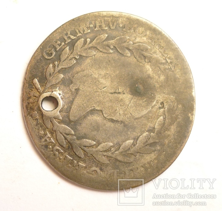 Австро-Венгерская монета в серебре, фото №3