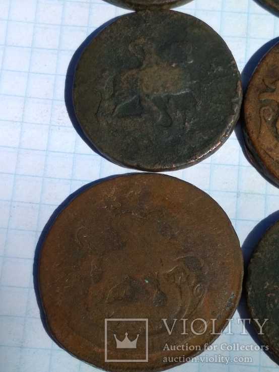 6 монет номиналом 2 копейки ( 1757, 1763, 1758, 1771 ), фото №10