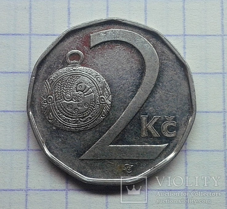 Чехия 2 кроны 2002