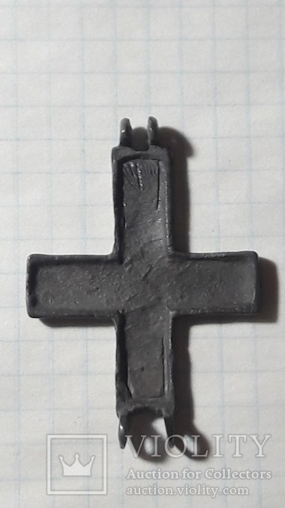 Половинка енколпіону з хрестом 12-13 ст, фото №6