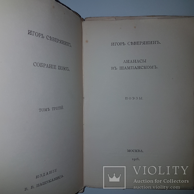 1918 Прижизненное собрание поэзии. Игорь Северянин., фото №7