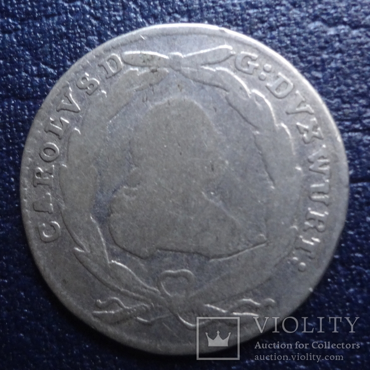 10 крейцеров 1764  Германия  серебро     (Я.8.2)~, фото №5