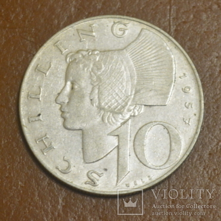 10 шиллингов, 1957 г Австрия