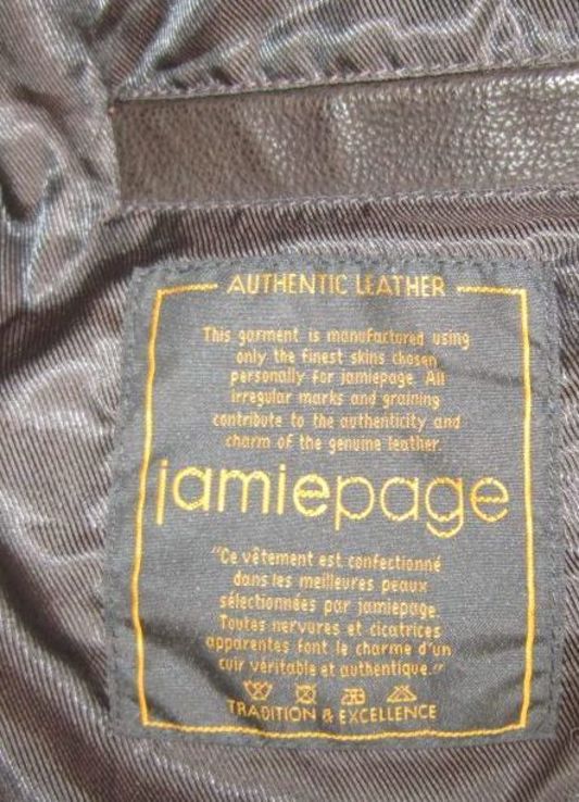 Большая кожаная мужская куртка JAMIEPAGE. Лот 456, numer zdjęcia 7