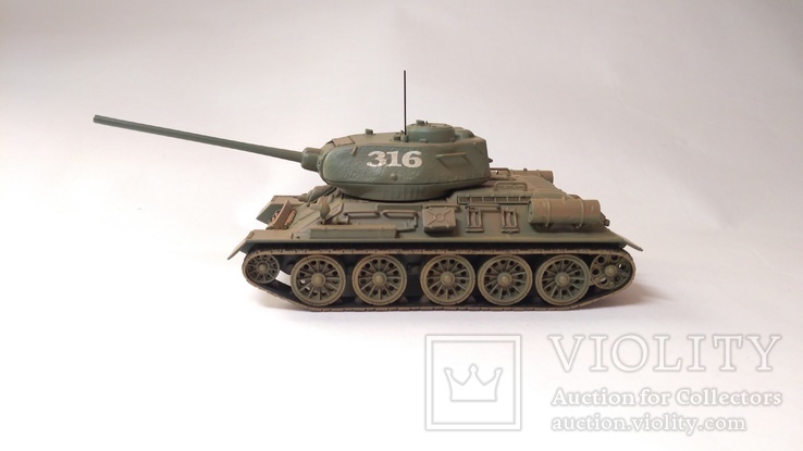 T-34/85 Tank, N.Korean 109th Tank Regiment 1:50, CORGI, фото №4