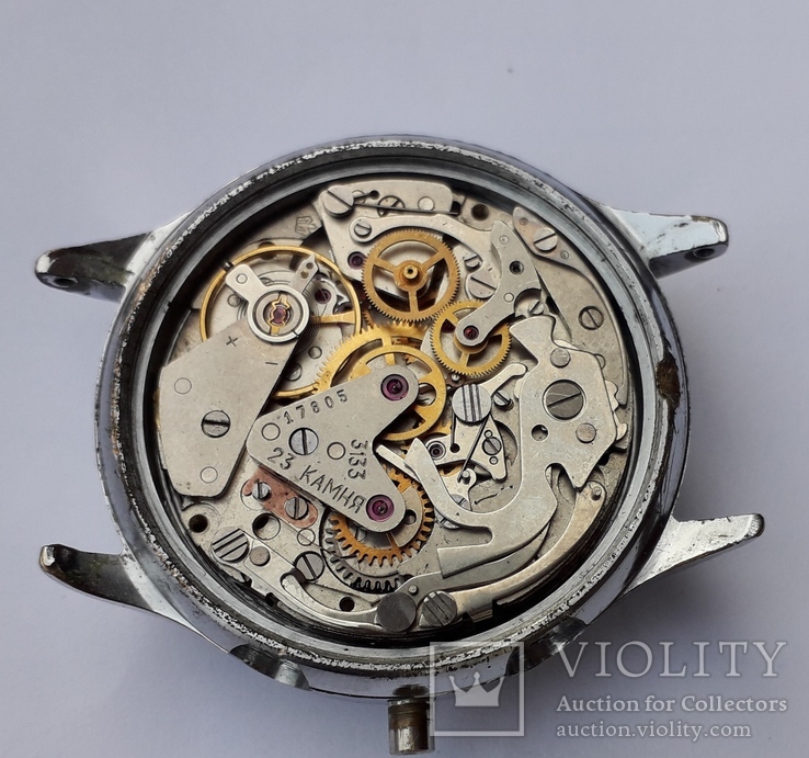 Часы ‘‘Poljot Chronograph’’ ( 23 jewels) на восстановление, фото №7