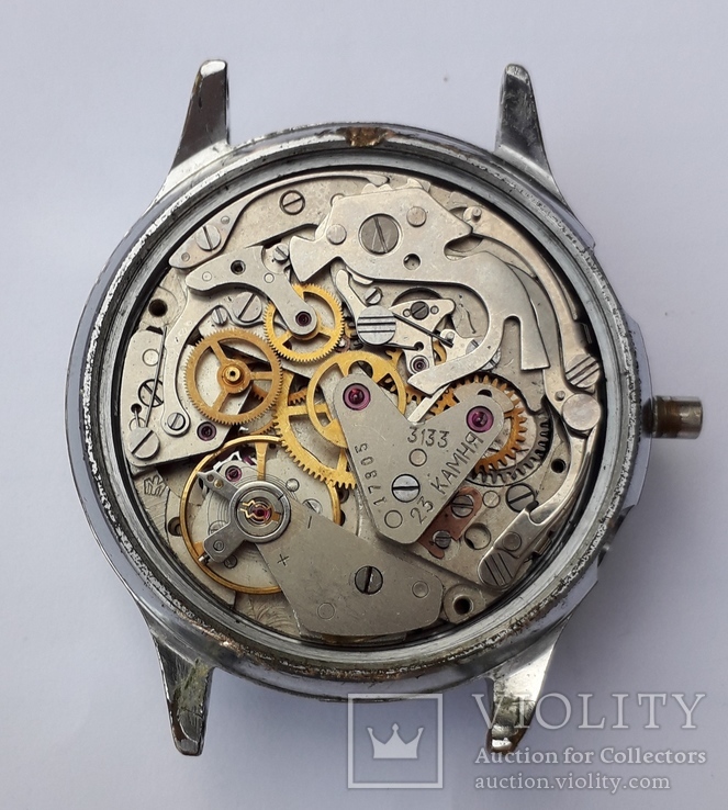 Часы ‘‘Poljot Chronograph’’ ( 23 jewels) на восстановление, фото №8