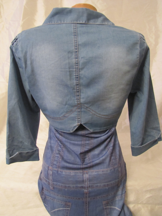 Куртка пиджак джинсовая пр-во Турция №161 р46(L) новая, фото №3