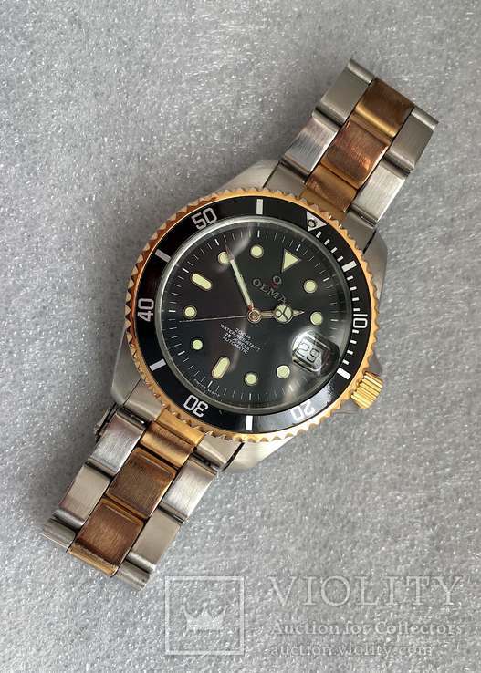 Часы Olma Diver, механика ETA, винтаж, Swiss Made, фото №3