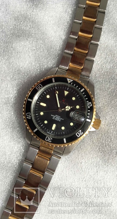 Часы Olma Diver, механика ETA, винтаж, Swiss Made, фото №4