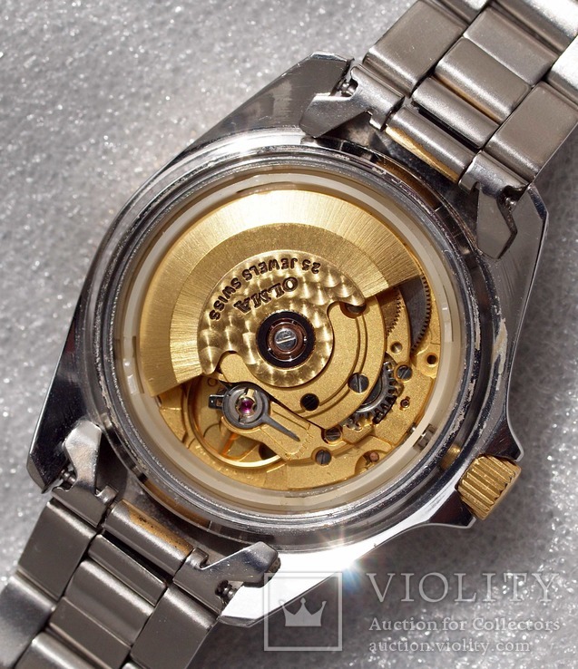 Часы Olma Diver, механика ETA, винтаж, Swiss Made, фото №7